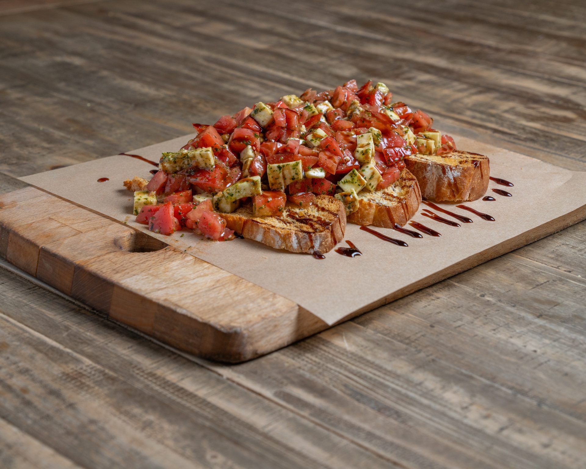 Bruschetta and Cold Cuts With Any Drink